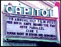 Capitol theatre marquee